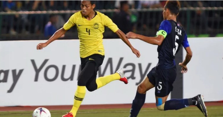 马来西亚球员Syahmi Safari。（图片来源：FOX体育台）