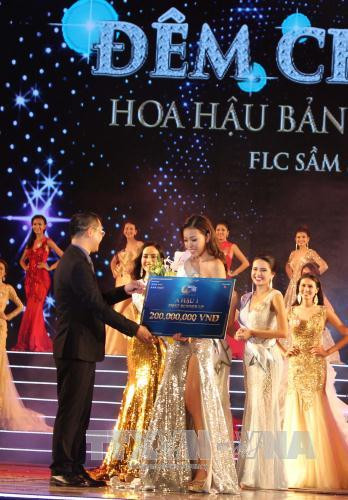 来自德国的范翠亨获得亚军。（照片来源：越通社）