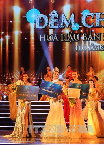 陈氏秋银、范翠亨、武琼瑶分别获得冠亚季军摘得“三甲”。（图片来源：越通社）