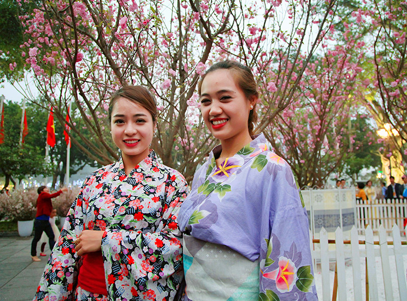 这是加深越日两国间的文化交流与合作，增进两国人民的互相了解和深化信任的活动之一。（图片来源：人民报网）