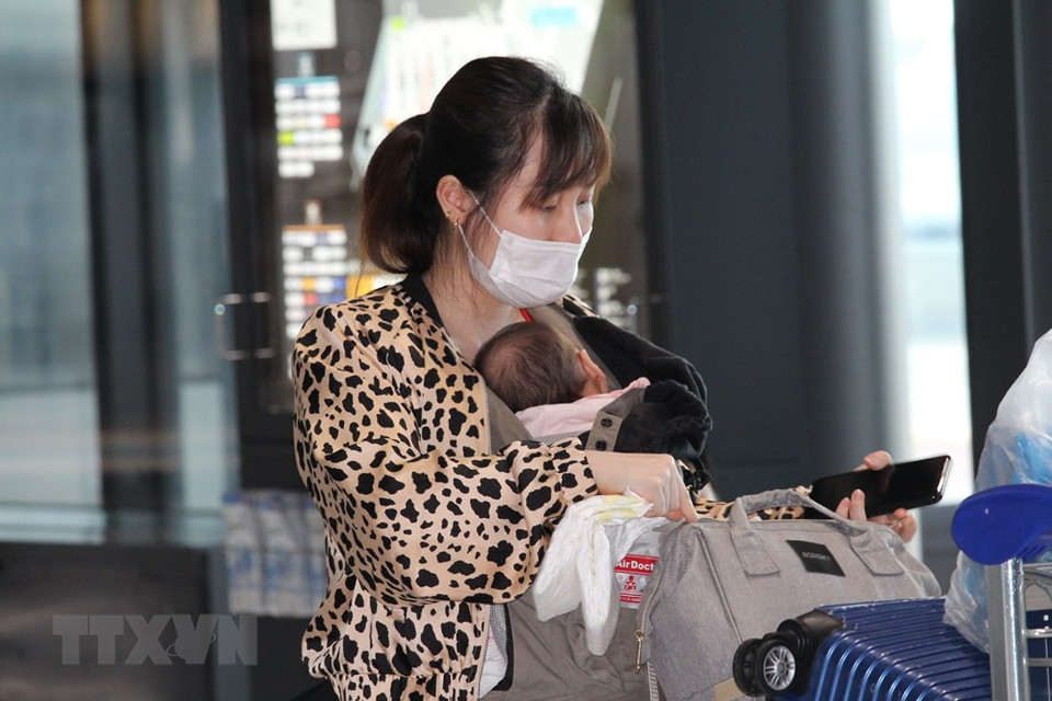 落实政府总理的指示，有关部门将继续组织商业航班，在疫情形势变化和各地的隔离能力的基础上将越南公民接回国。图自越通社