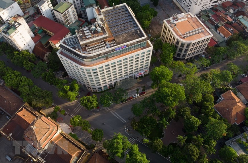 越通社总部位于李常杰街和黎圣宗街的交叉路口。图自越通社