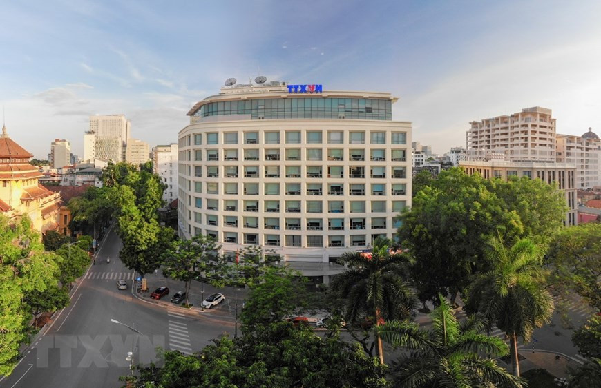 这是越通社多代记者、编辑和干部员工的工作场所和骄傲。图自越通社