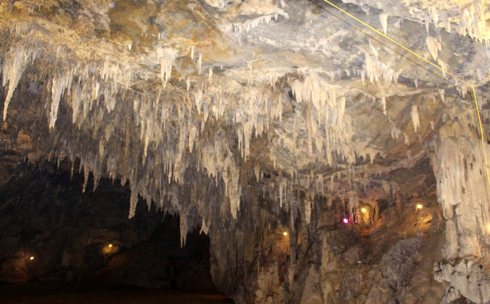 天门洞的原始之美。越通社记者 功宣 摄