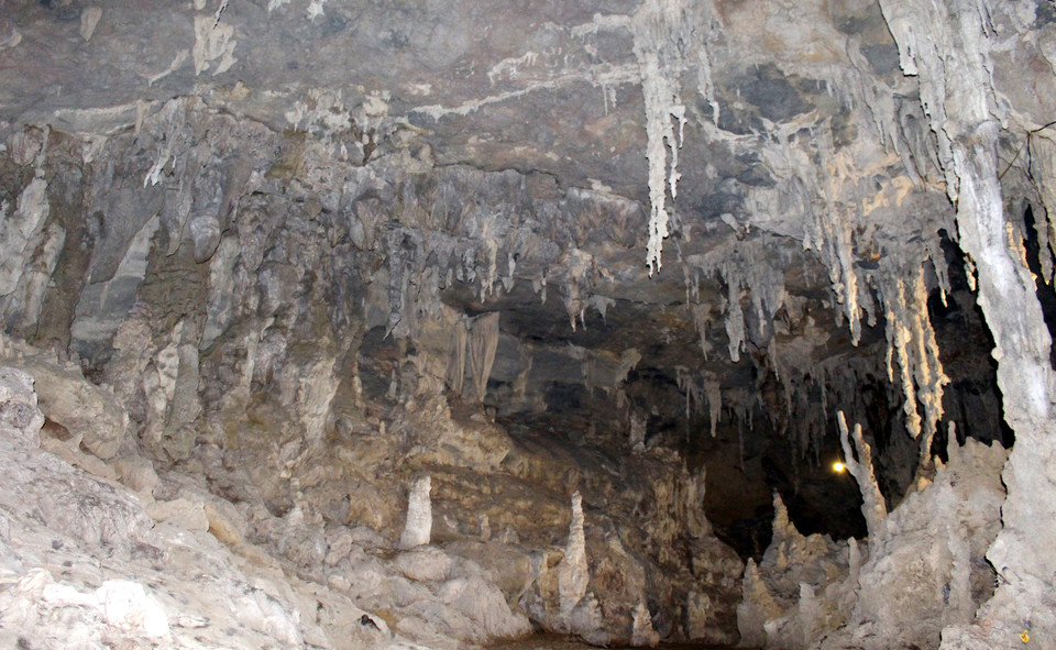 天门洞的原始之美。越通社记者 功宣 摄