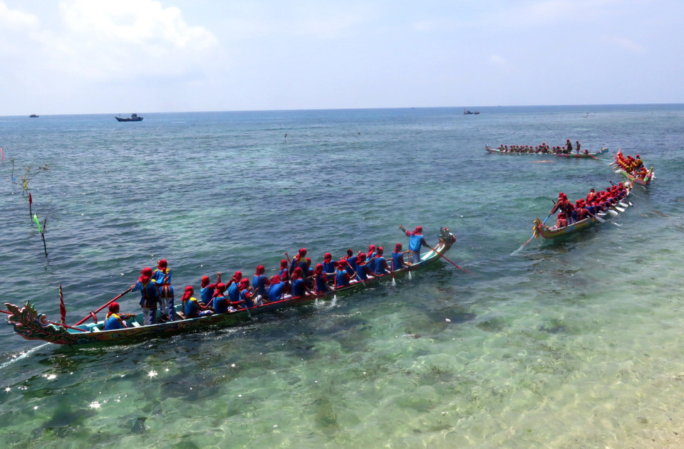 “黄沙宾替身祭礼”仪式。越通社记者 福玉 摄