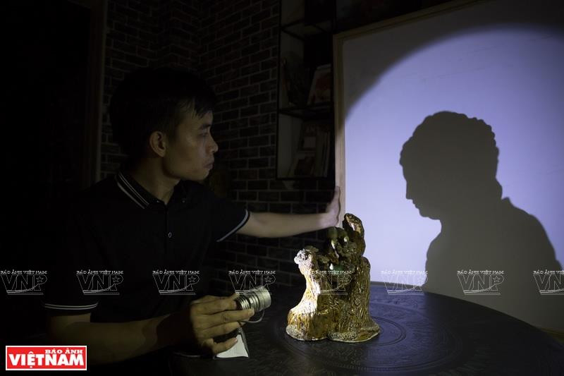 裴文绪的宗教作品。图自越南画报