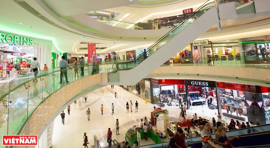 Robins购物中心。图自越通社/越南画报