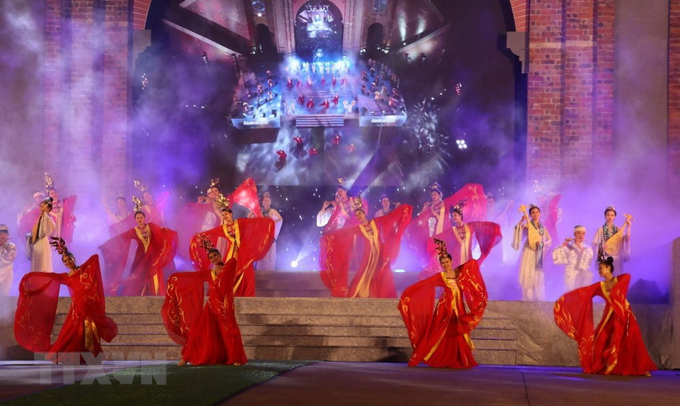 再现文化空间。越通社记者 宁德芳 摄