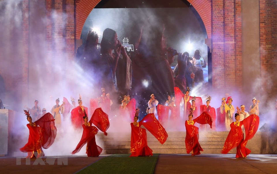 再现文化空间。越通社记者 宁德芳 摄