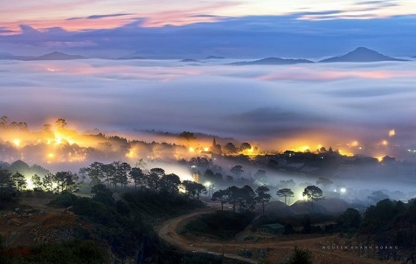 大叻傍晚。（图片来源：越南快讯网）