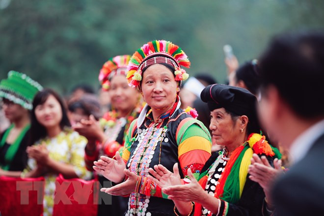 2019己亥年“越南各地春色”活动。图自越通社