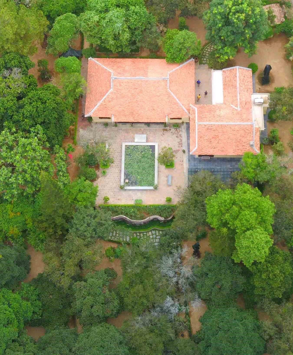  安轩园被视为顺化古都最美的一座园林。越通社记者 日英 摄