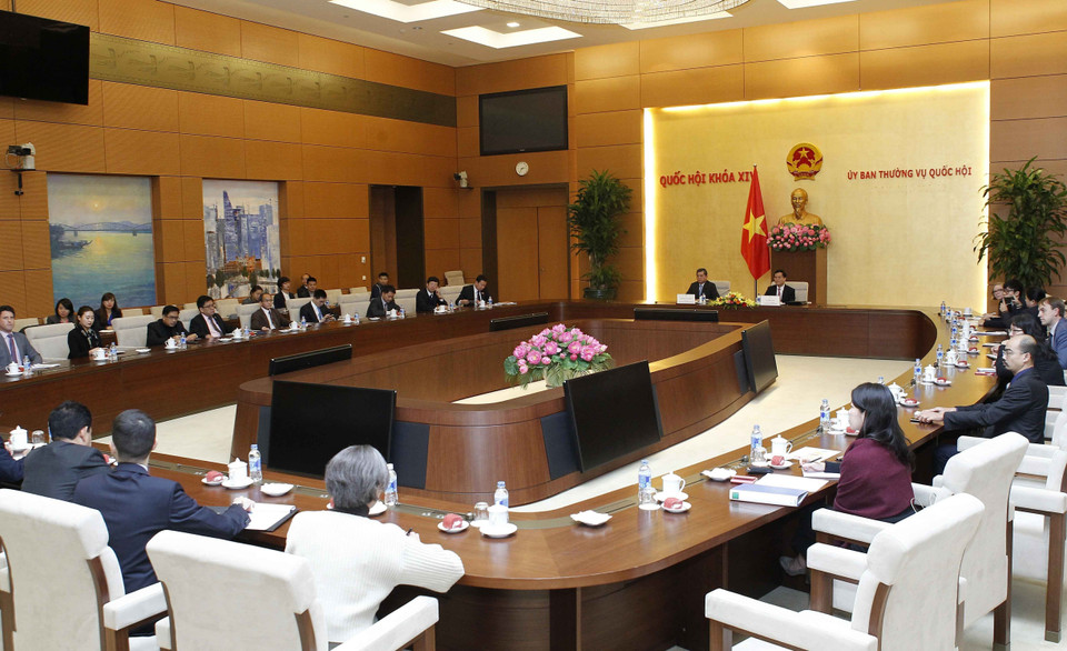 会议现场。越通社记者 文叠 摄