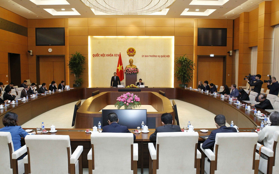 会议现场。越通社记者 文叠 摄