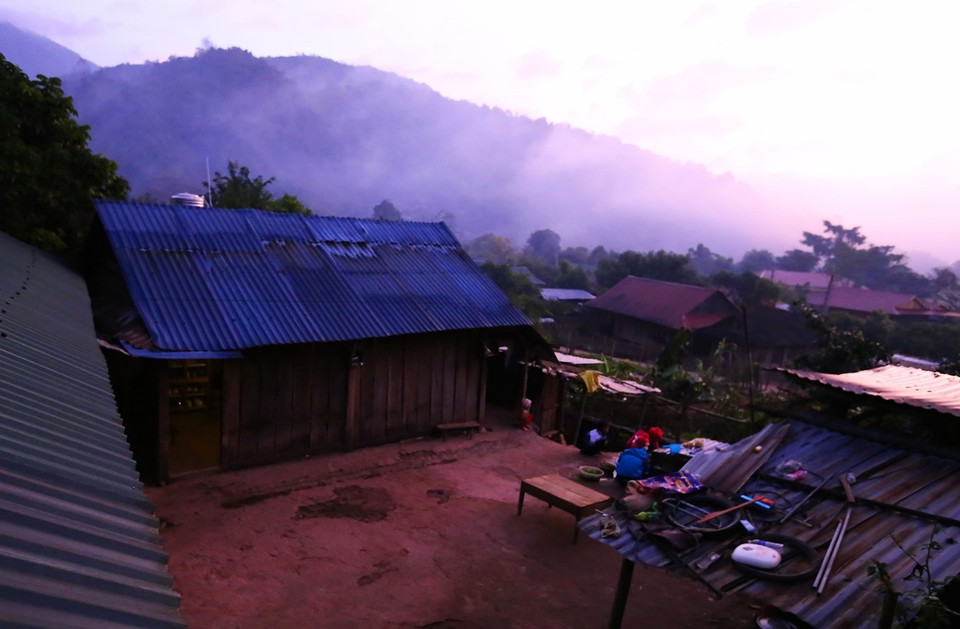 奠边省孟艺县山头（Sín Thầu）乡是哈尼族同胞居住之处。越通社记者 潘俊英 摄
