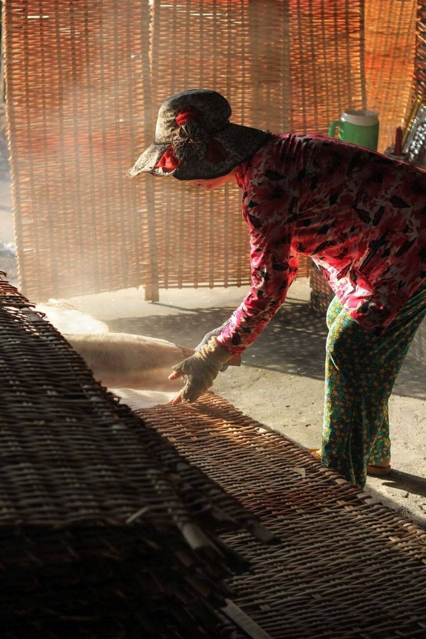 天气是直接影响粿条质量的因素。图自Vietnam+