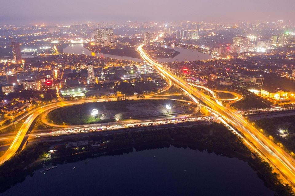 河内的南部地区。图自越通社