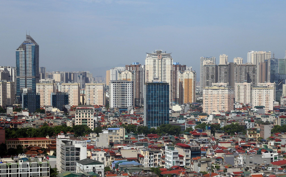 河内纸桥郡的一角。图自越通社