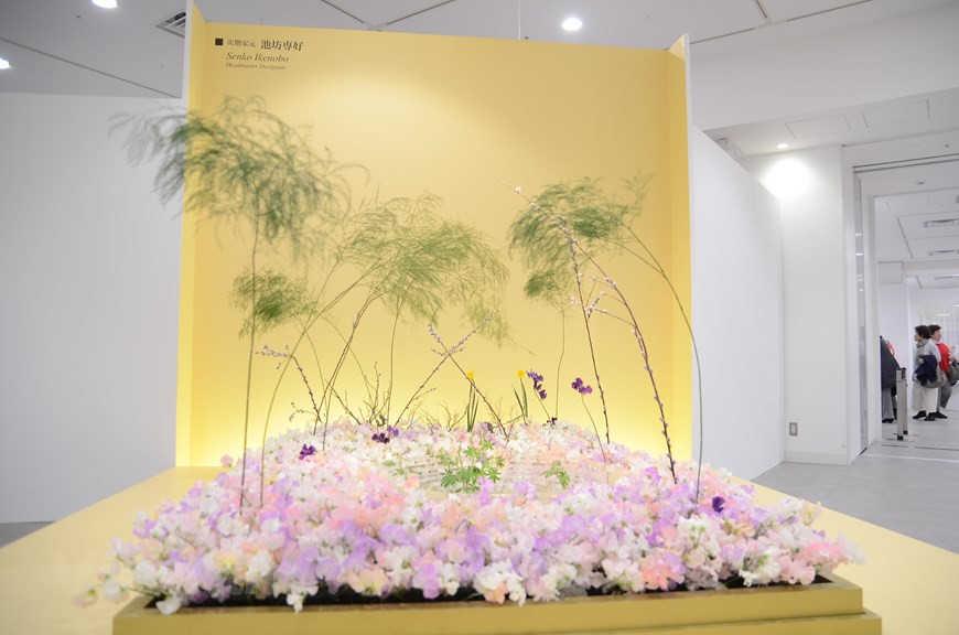 日本艺术家的作品。图自越通社