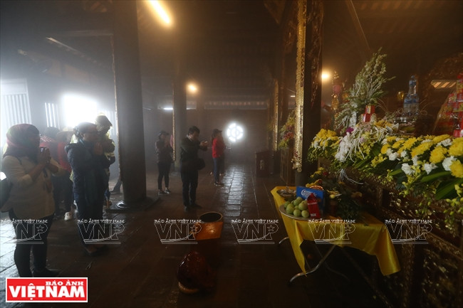 上寺是竹林禅派佛子的目的地。 图自越通社