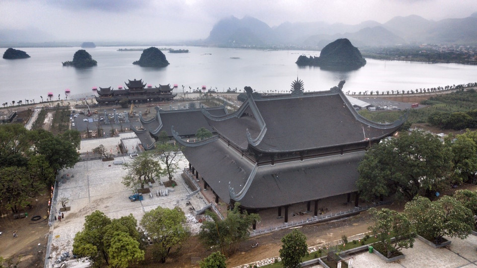 2013年三祝寺群被列入国家遗迹区名单。图自越通社