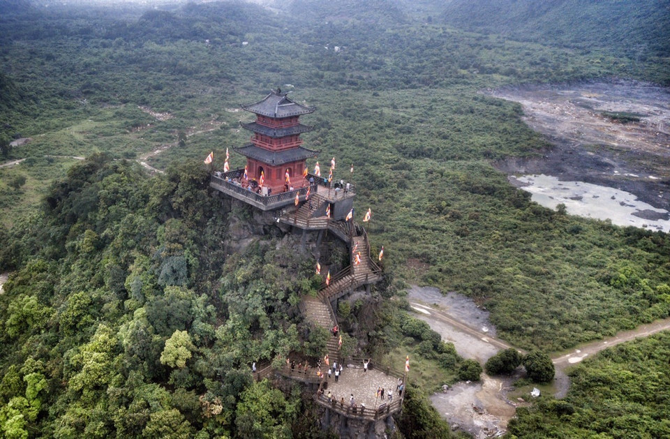 三祝寺有1000多年的历史，总面积达5000公顷。图自越通社
