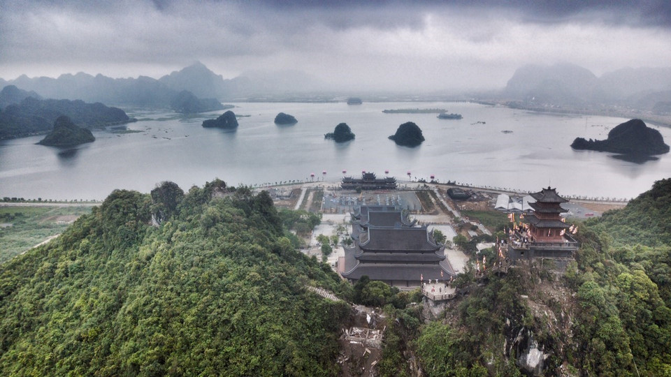 2013年三祝寺群被列入国家遗迹区名单。图自越通社