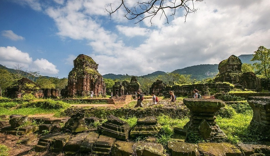 1999年12月1日，广南省美山遗迹区被联合国教科文组织列入世界文化遗产名录。图自越通社