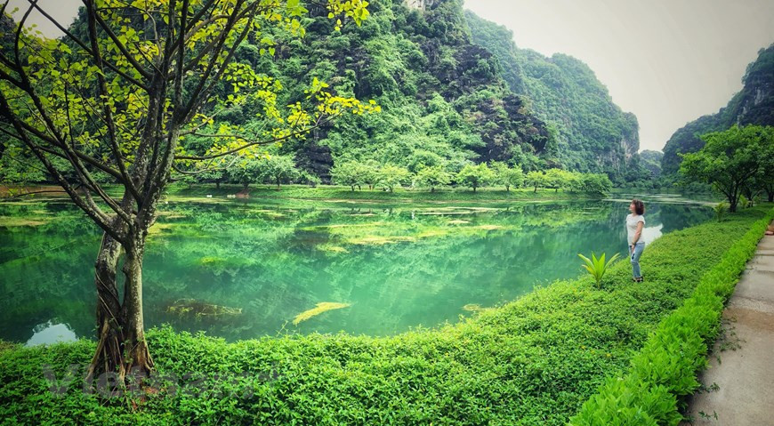 蓭仙洞被视为越南的绝情谷。vietnamplus记者 春梅 摄