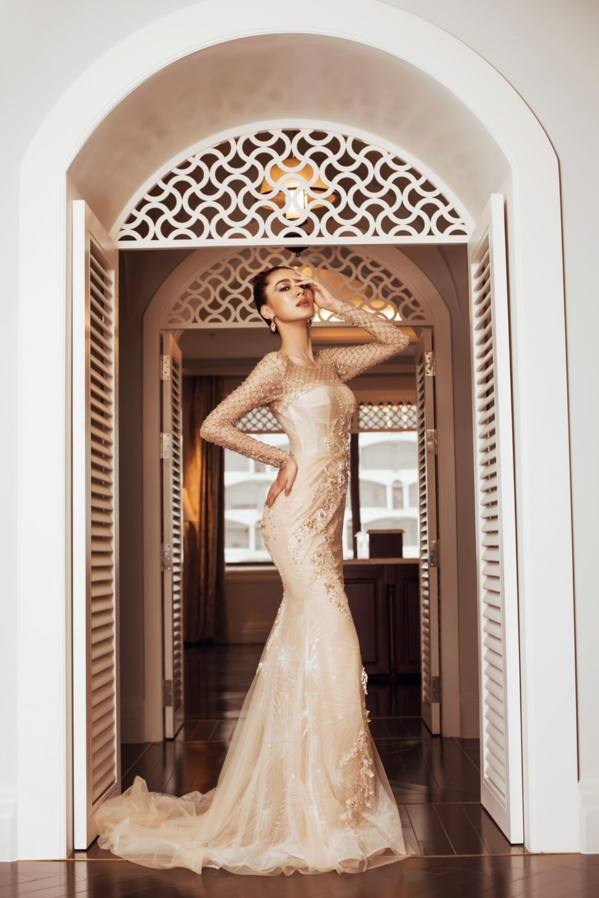 梁意如。vietnamplus记者 志义 摄