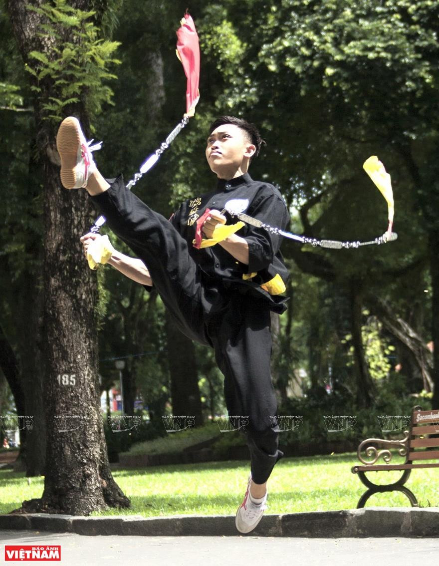 越南武师排练。图自越南画报