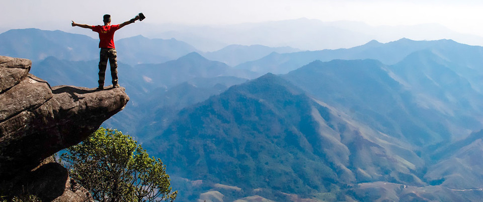番西邦峰是探险爱好者及年轻人的旅游胜地（图片来源：因特网）