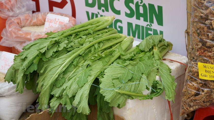 全国许多地方的土特产在此次博览会上展示。图自Vietnamplus