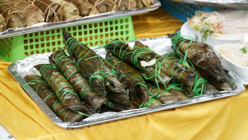 博览会是全国各家企业和地方向小给这、国内外游客推介产品的良好机会。图自Vietnamplus