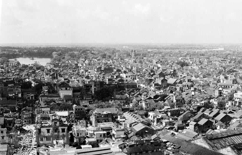 河内市中心（1985年）。越通社资料图