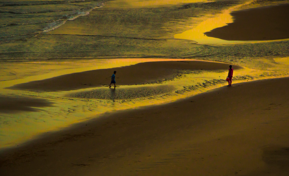 美丽的巴地头顿省后滩 图自越通社