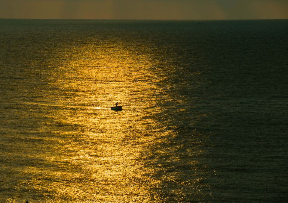 美丽的巴地头顿省后滩 图自越通社