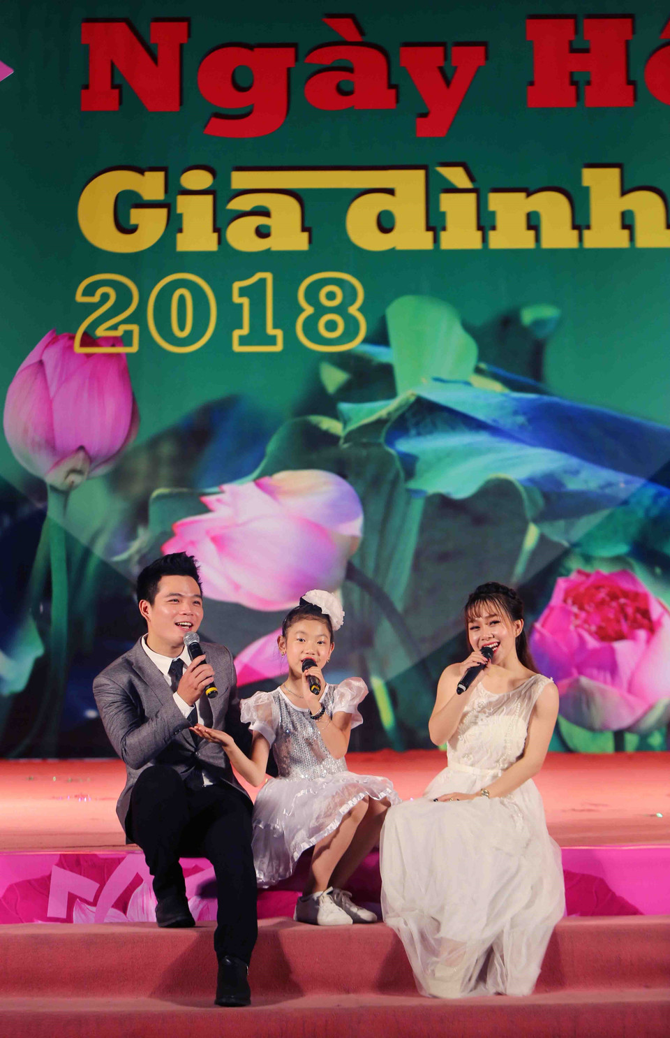 “家庭——爱的港湾”的2018年越南家庭日系列活动的文艺节目。（图片来源：越通社）