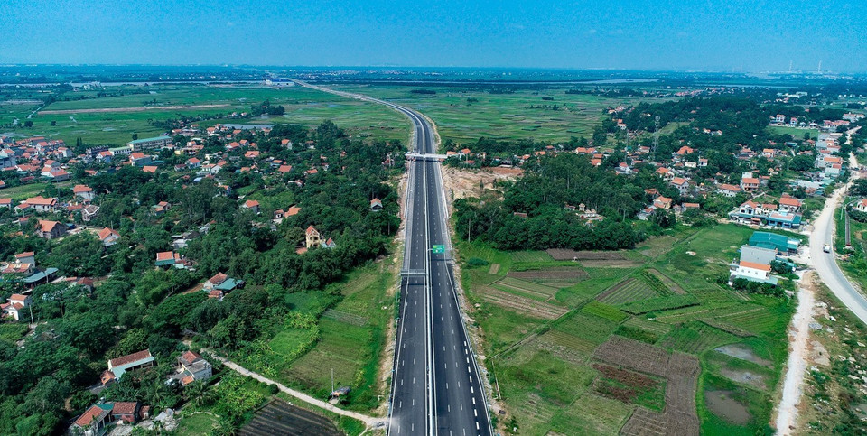 链接下龙—海防高度公路与广安市镇的河安交接点。越通社记者 中原 摄