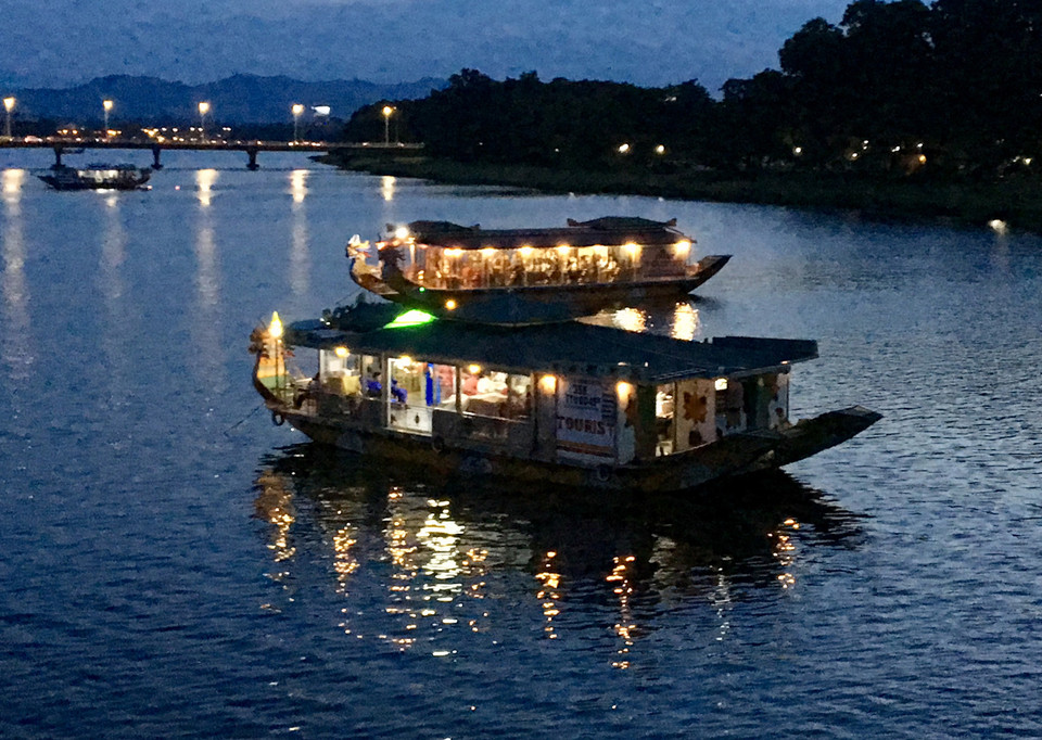 香江夜景 。 越通社记者 国越 摄