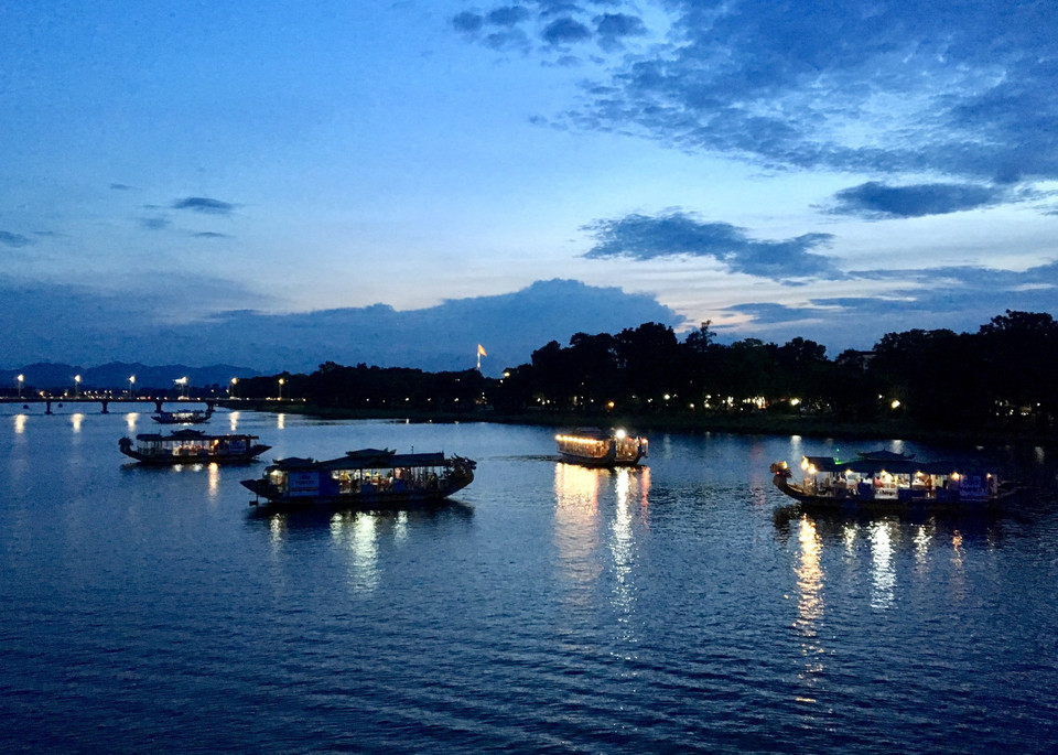 香江美景。 越通社记者 国越 摄