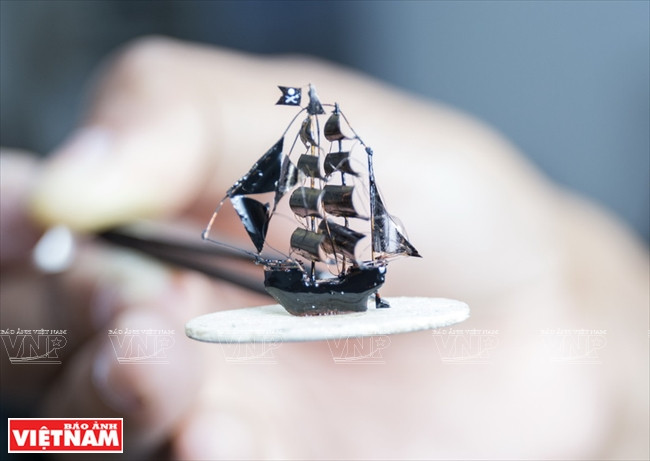 《加勒比海盗》影片的黑珍珠海盗船 越南画报记者 阮伦/通海 摄