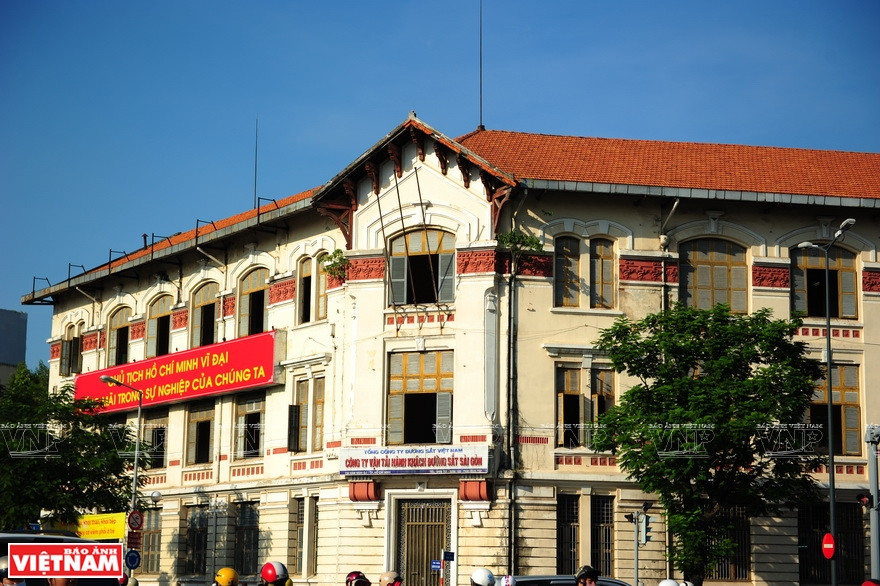 西贡铁路运输公司驻地。越南画报记者 霸玉 摄