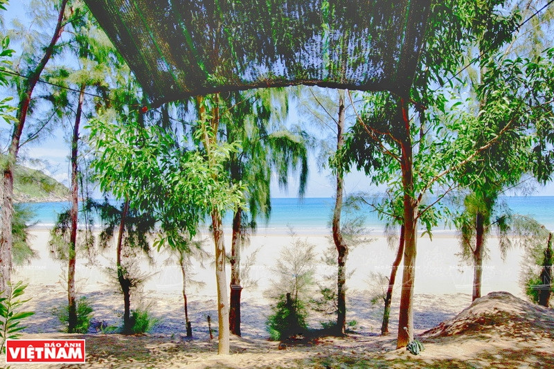 富安省南滩生态旅游景区风景。图自越通社