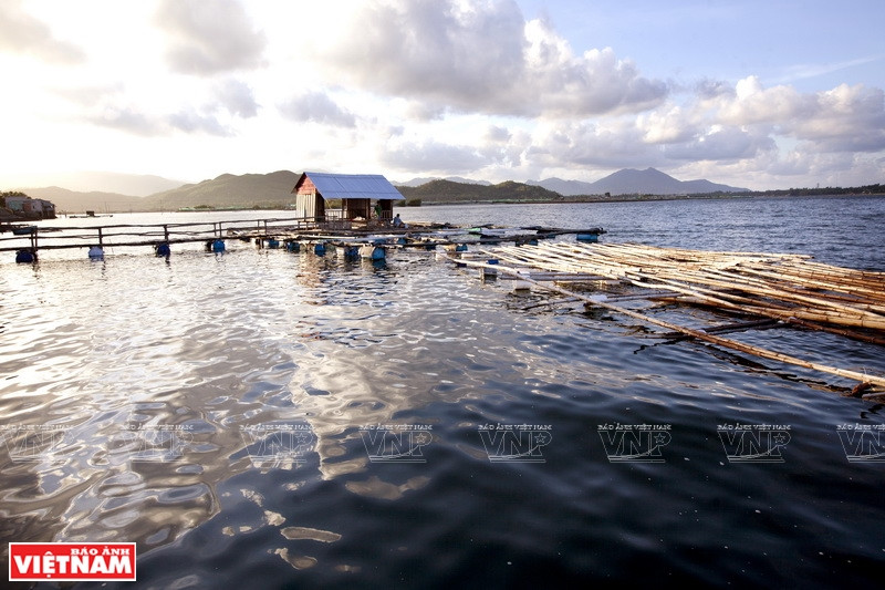 绝美的日落场景 图自越通社