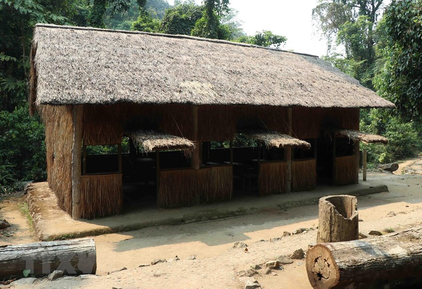 奠边府战役指挥部的会议室。越通社记者 春进 摄