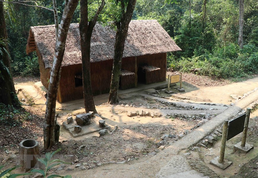 奠边府战役指挥部的会议室。越通社记者 春进 摄