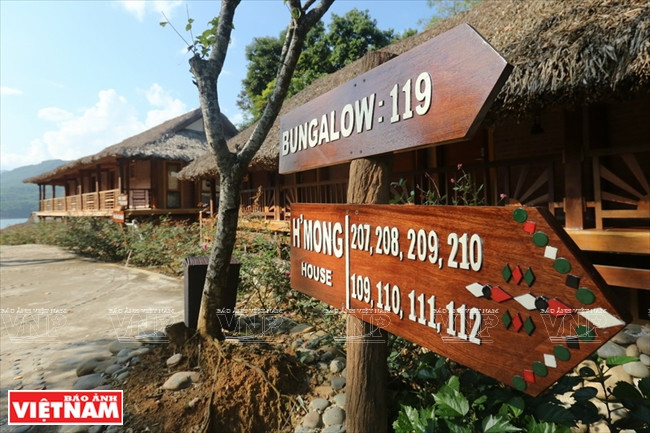 和平省唯一达到五星级标准的度假村。越南画报记者 越强 摄