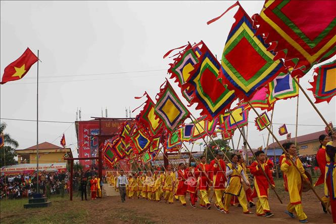 碗山籍田节场景。越通社记者 青松 摄
